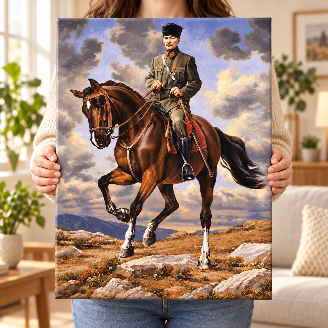 Başkomutan Atatürk Sayılarla Boyama Seti - Görsel 4