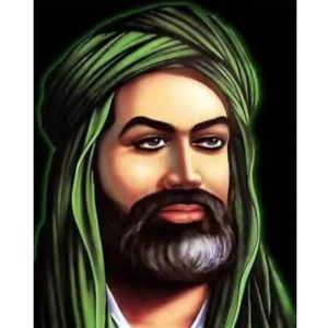 Hz. Ali Yakın Portre Sayılarla Boyama Seti
