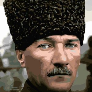 Mustafa Kemal Sayılarla Boyama Seti