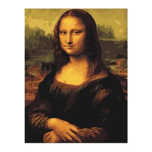 Mona Lisa Sayılarla Boyama Seti