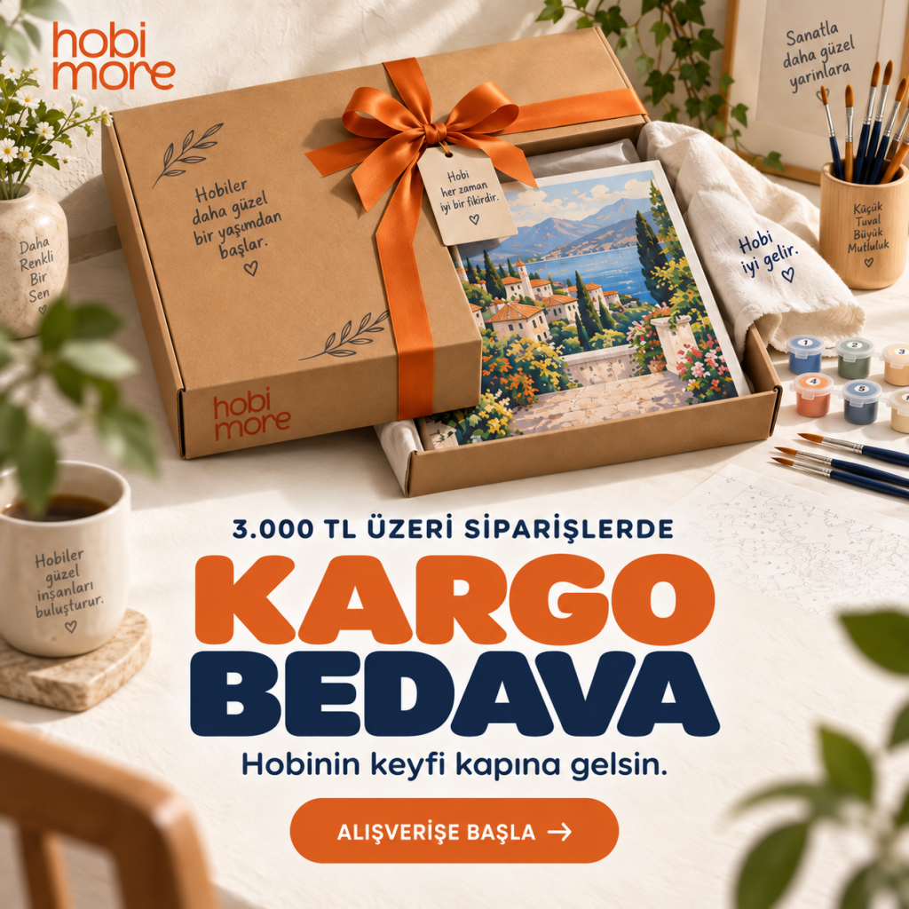 3.000 TL Üzeri Siparişlerde Kargo Bedava