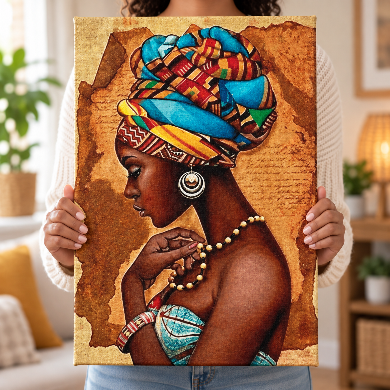 Afrika Işığı Sayılarla Boyama Seti - Görsel 4