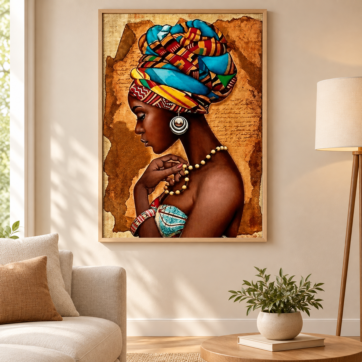 Afrika Işığı Sayılarla Boyama Seti - Görsel 5