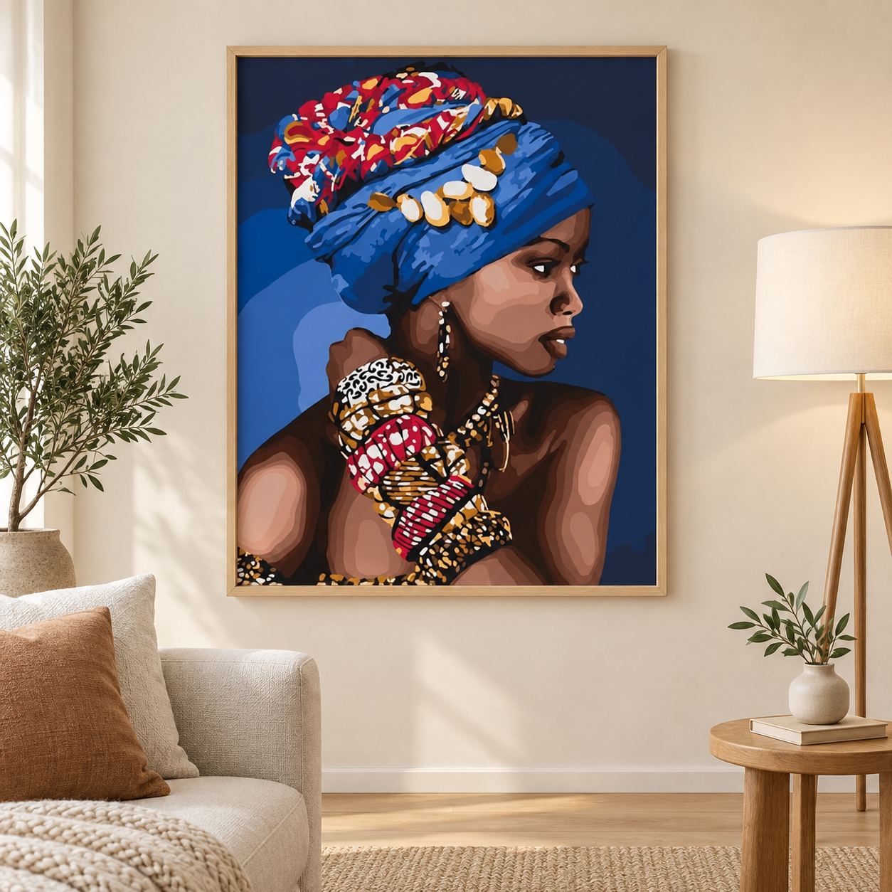 Afrika Zarafeti Sayılarla Boyama Seti - Görsel 5