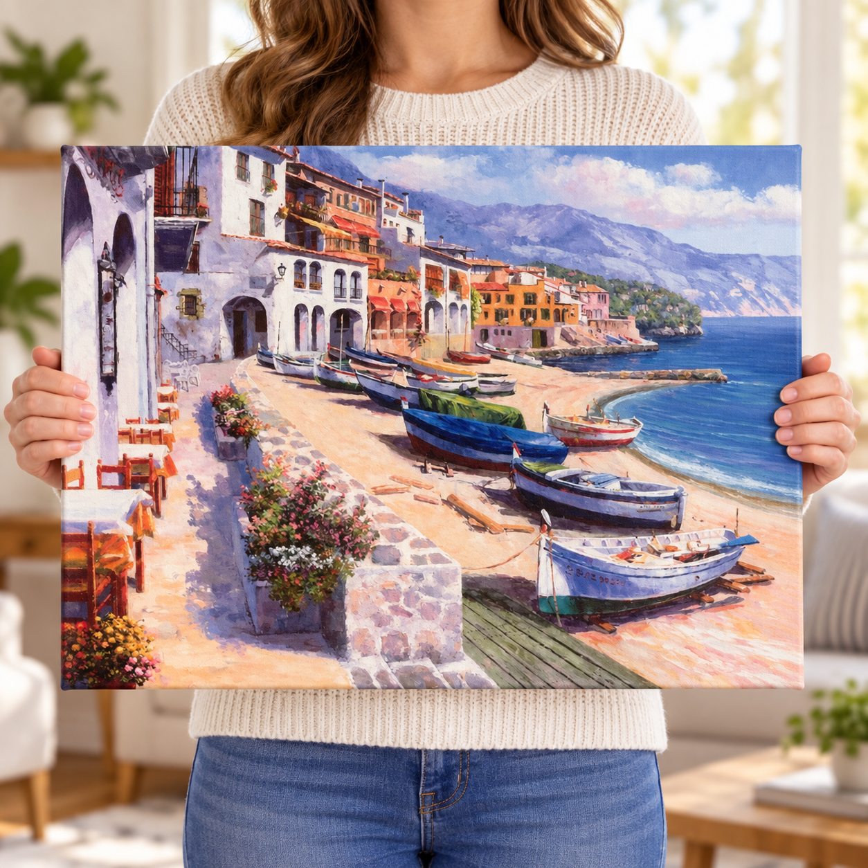 Amalfi Sessizliği Sayılarla Boyama Seti - Görsel 4