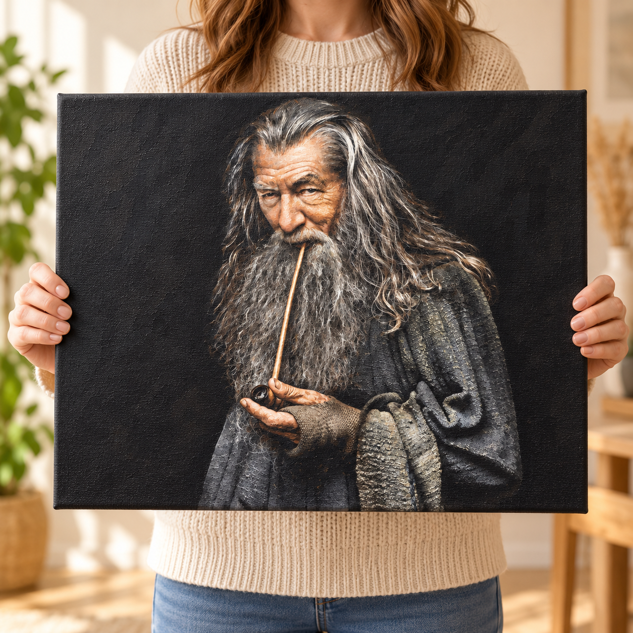 Gandalf Yüzüklerin Efendisi Sayılarla Boyama Seti - Görsel 4