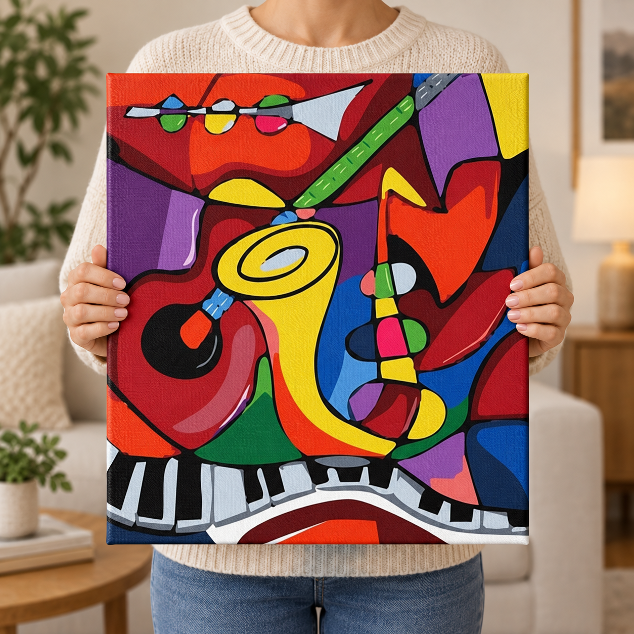 Picasso Sayılarla Boyama Seti - Görsel 4