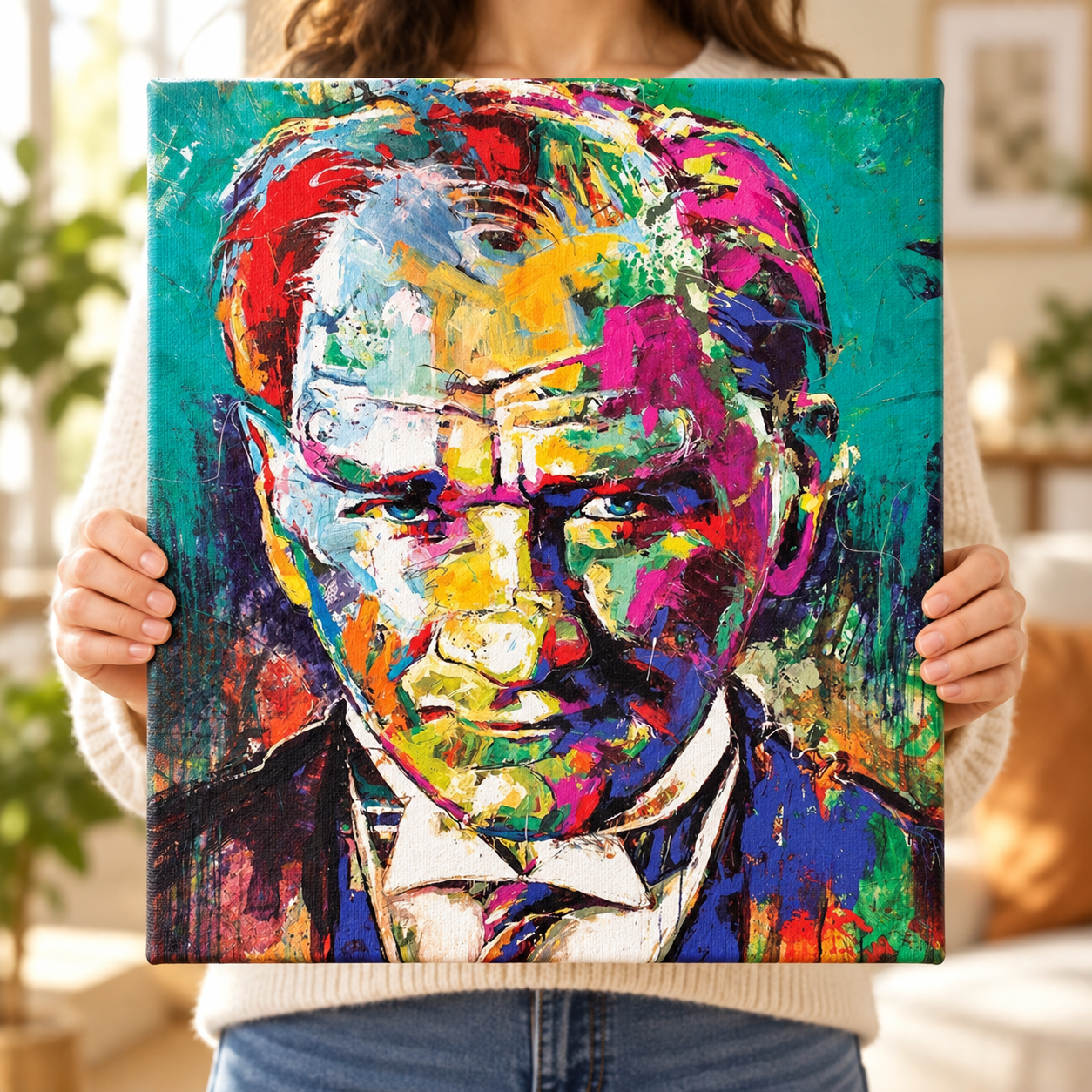 Renkli Atatürk Sayılarla Boyama Seti - Görsel 4