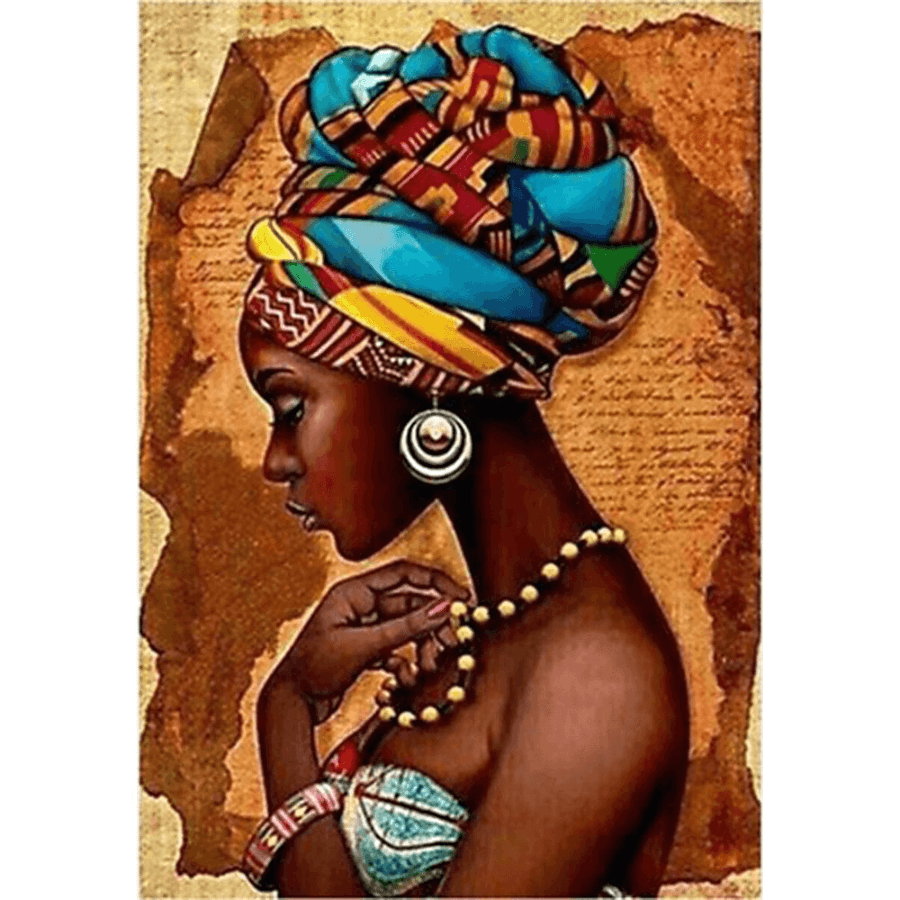Afrika Işığı Sayılarla Boyama Seti