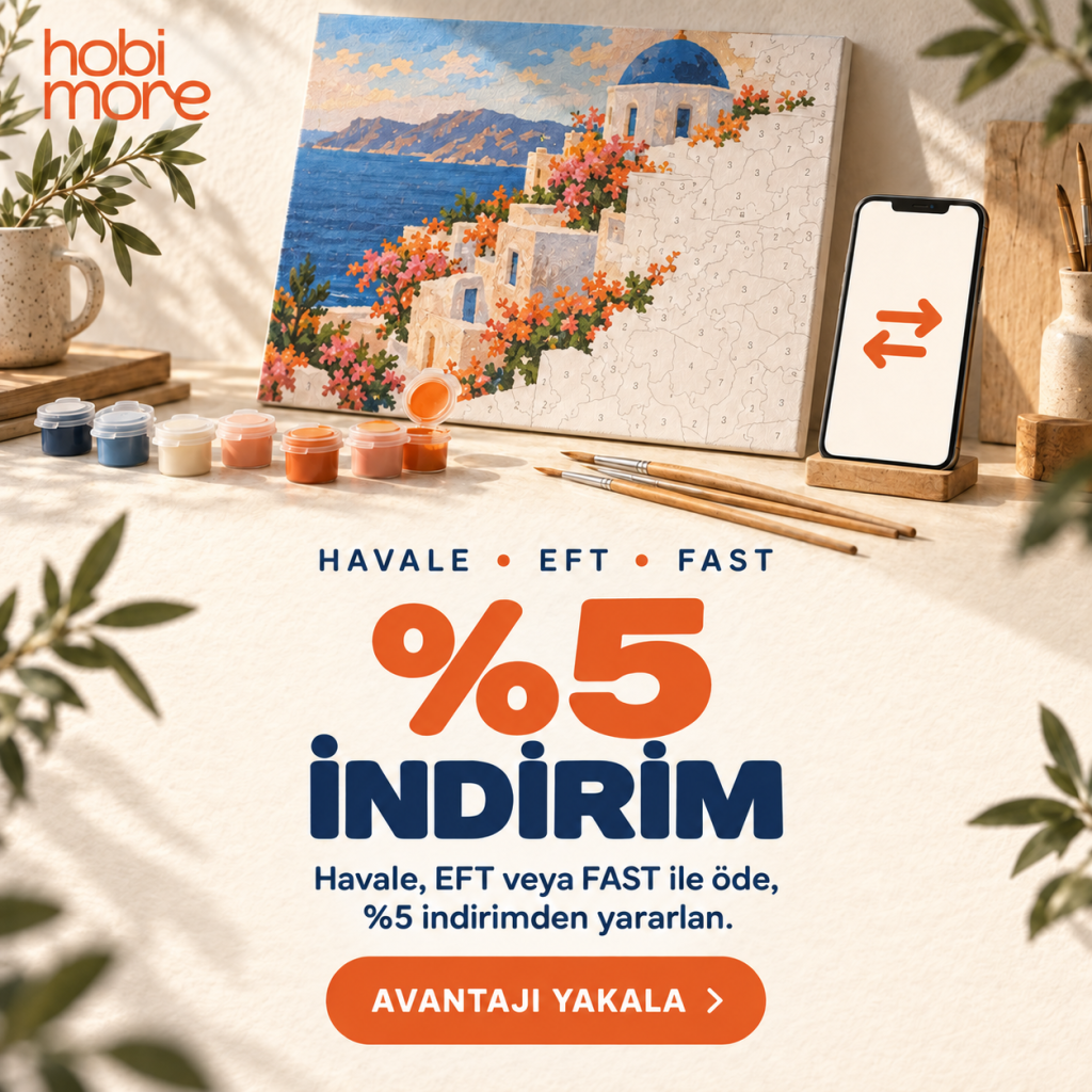 Havale/EFT/FAST ile ödemelerde %5 İndirim
