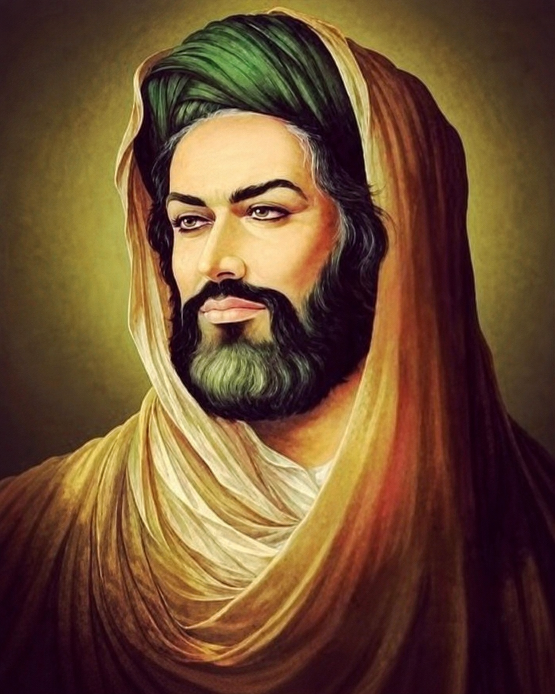 Hz. Ali Portresi Sayılarla Boyama Seti