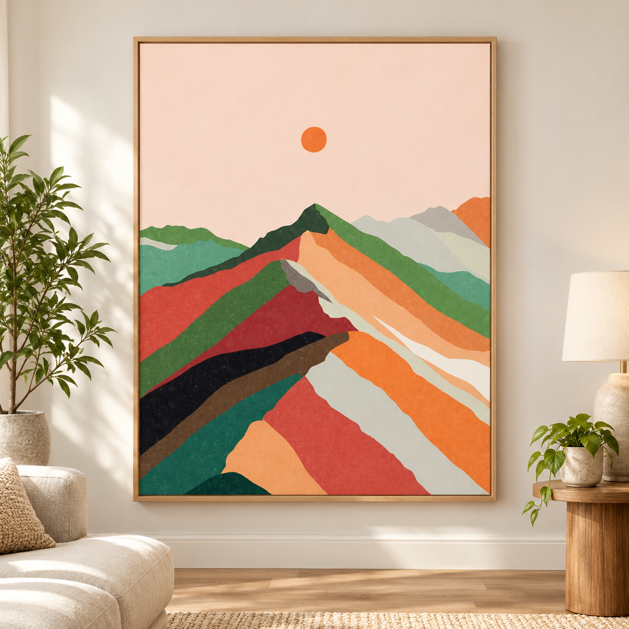 Pastel Zirveler Sayılarla Boyama Seti - Görsel 3