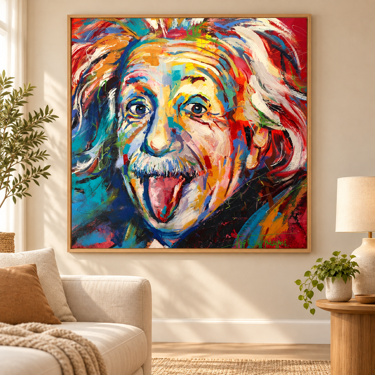 Einstein'ın Renkli Gülüşü Sayılarla Boyama Seti - Görsel 3