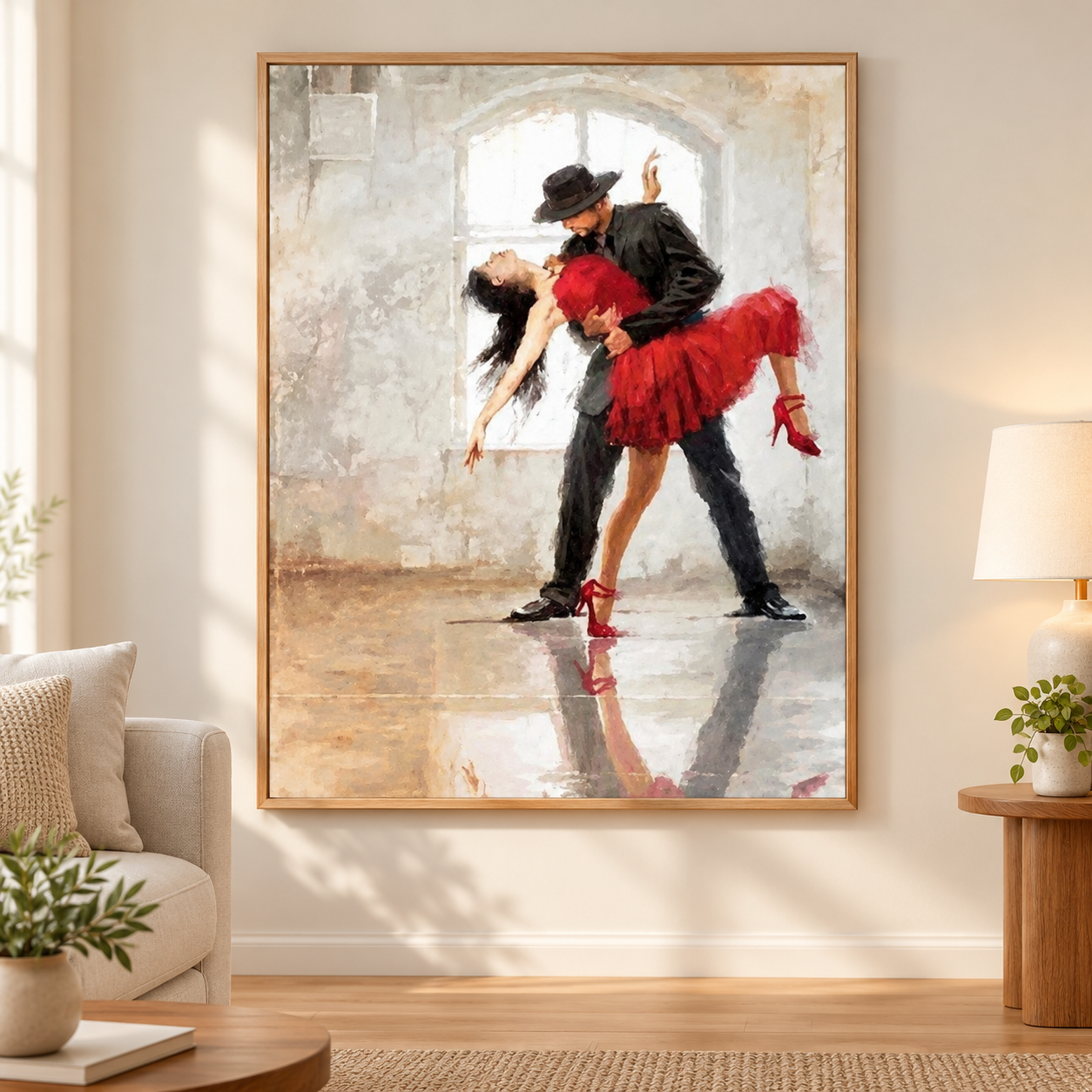Kırmızı Elbiseli Tango Sayılarla Boyama Seti - Görsel 3